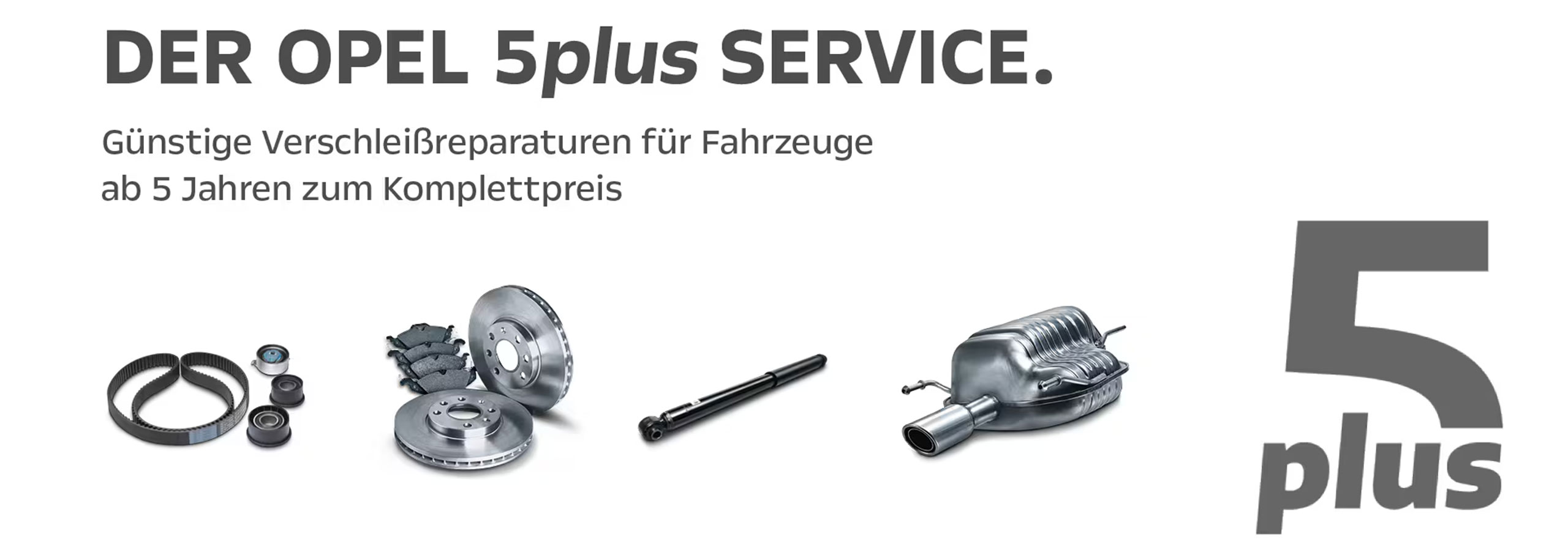 Titelbild mit verschiedenen Ersatzteilen im Bild